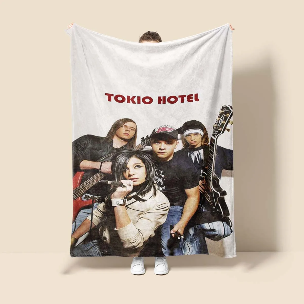 

Супермягкие Пледы из микрофибры с музыкальной группой, покрывало для кровати в отеле Токио, декоративное теплое одеяло для кемпинга и пикника