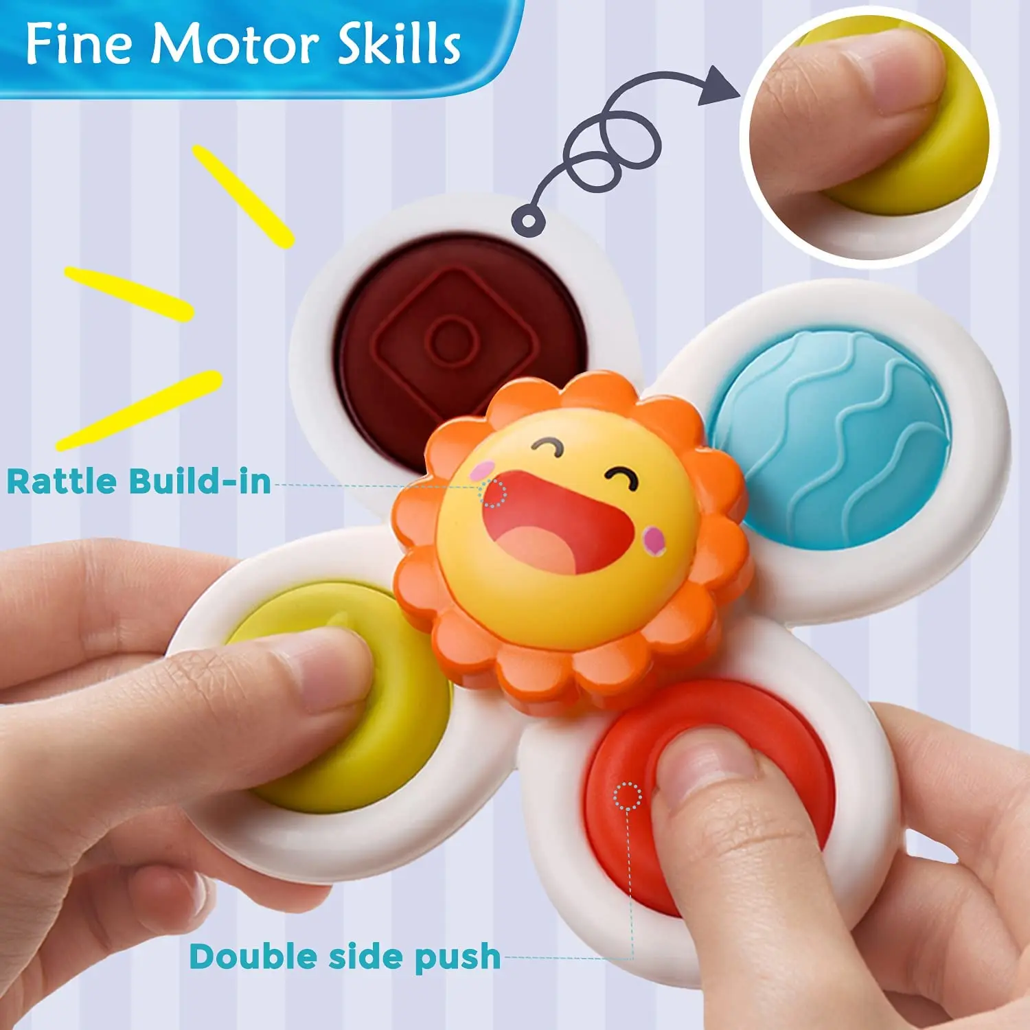 Development Fidget Toy Pull String Montessori Sensory Toys Sensorial Baby Toy Activity Educational Toys For Babies 1 2 3 Years
