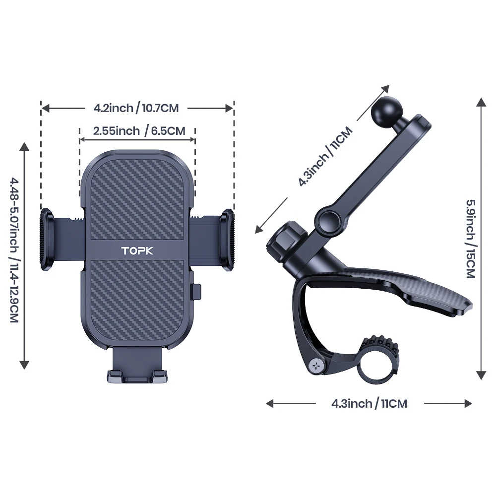 Car Phone Holder Stand Universal Dashboard Car Clip Mount GPS Bracket Car Mobile