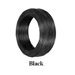 High - Quality UL1571 Flexible PVC Insulated Tin - Plated Copper Wire - 5 meters (Black)