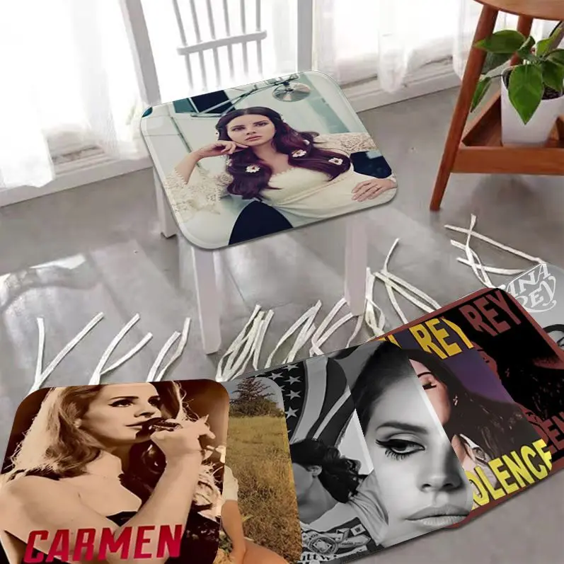 

Vintage Lana Del Rey Square Seat Cushion Office Dining Stool Pad Sponge Sofa Mat Non-Slip Sofa Cushion