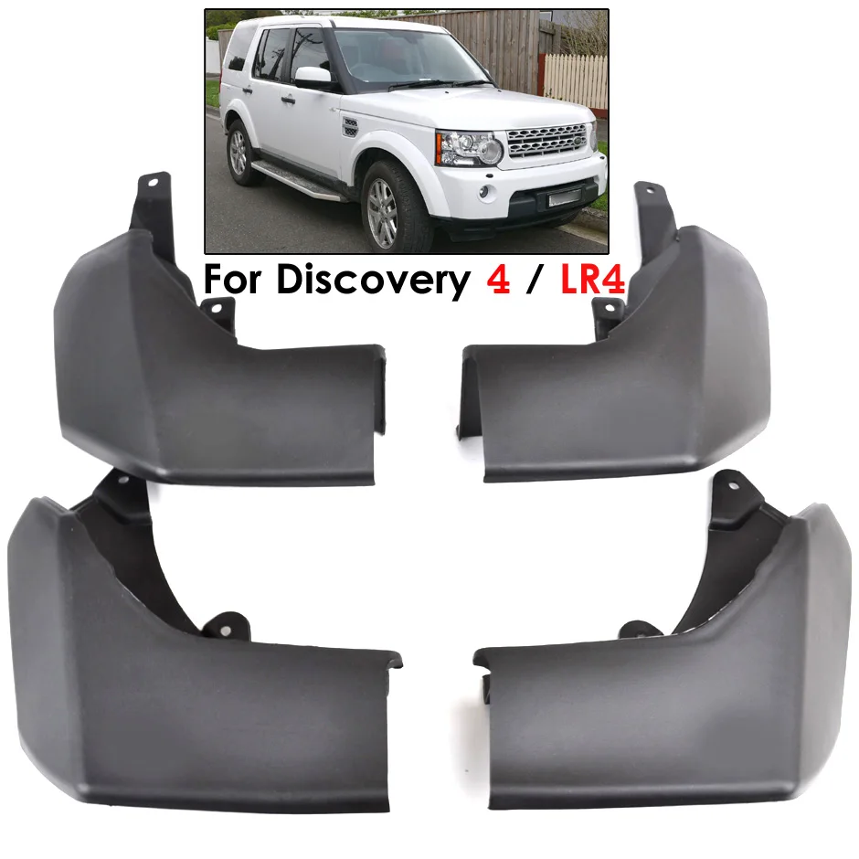 

4 шт./компл. Автомобильные Брызговики для Land Rover Discovery 4 LR4 VPLAP0017 & CAS500010PCL Брызговики