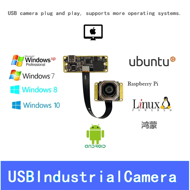 4K 12MP HD IMX577 USB3.0 Kameramodul IR-Cut Filter AF/FF FOV 100 ° Hochgeschwindigkeits-Webcam mit 30 Bildern pro Sekunde, 4000*3000, hoher Klarheit und guter Leistung bei schlechten Lichtverhältnissen – Detail 13