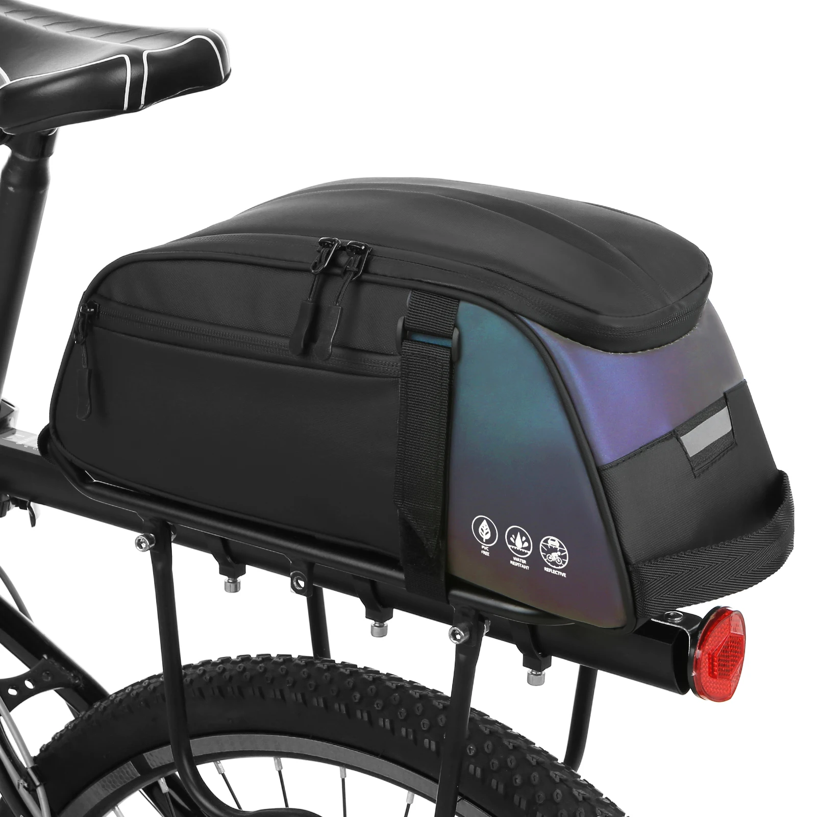 BORSA BICI BICICLETTA Portabagagli Portapacchi Tracolla Trasporto Impermeabile EUR 22,90 - 10