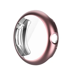 Premium TPU Anti-Scratch Protective Case for Pixel Watch (Pink)