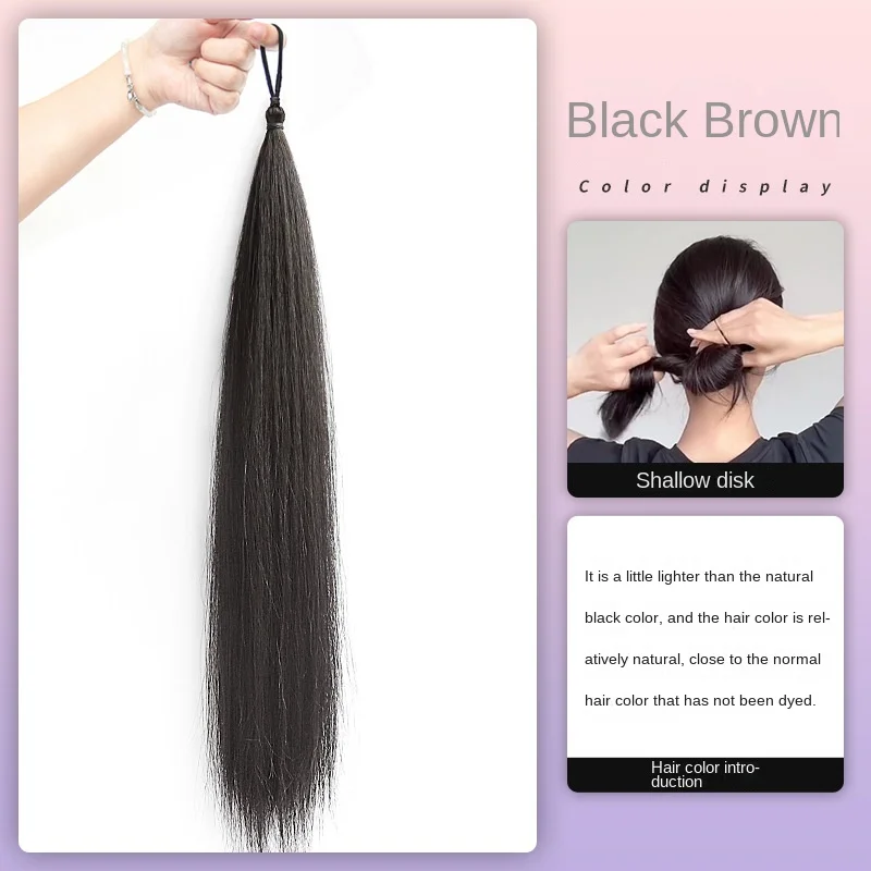 الألياف الاصطناعية لف الكرة الشعر الدائري شعر مستع...