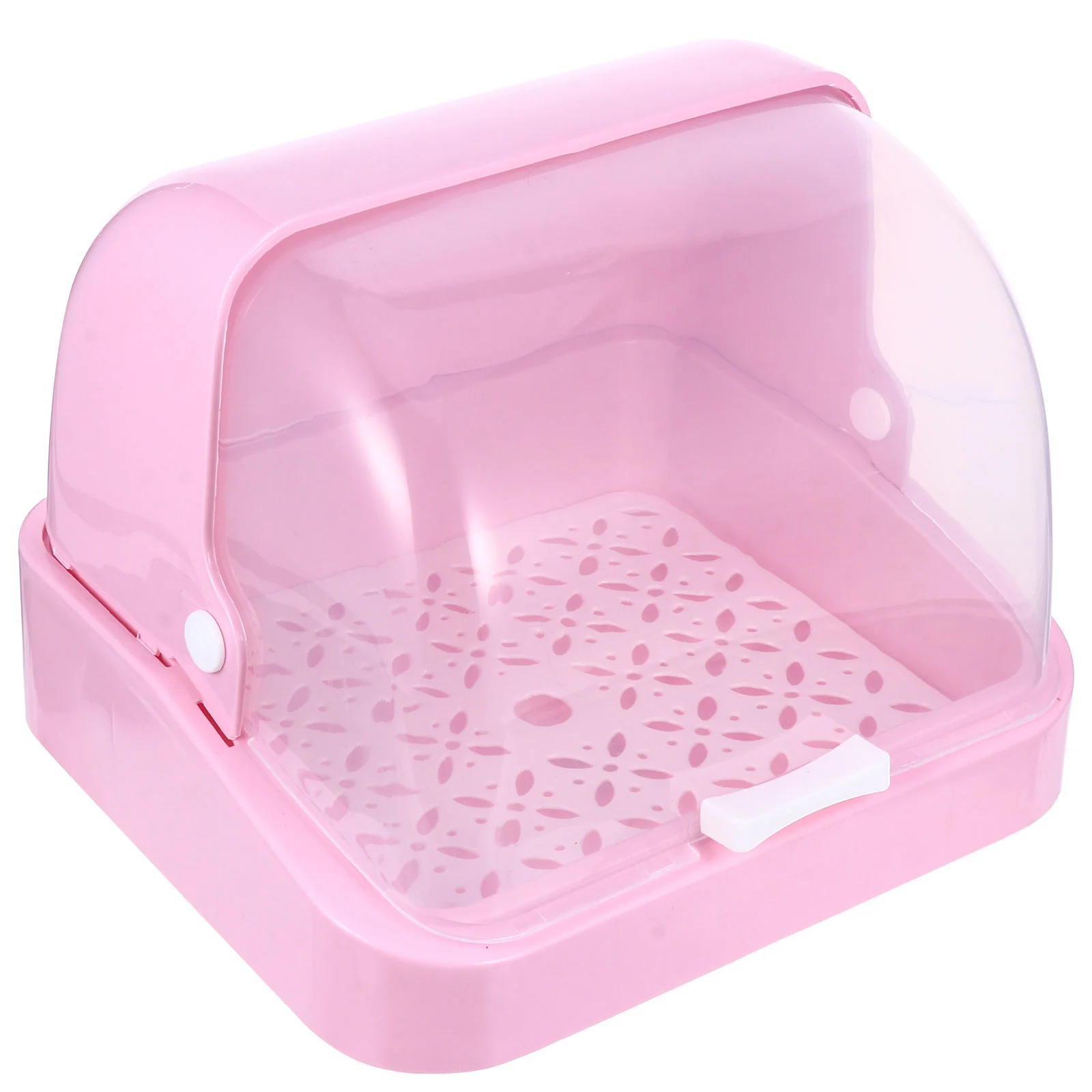 

Bottles Nursing Bottle Storage Box Large Nursing Organizer Box Drain Tray Portable Nursing Dish Cutlery Container Home Outdoor