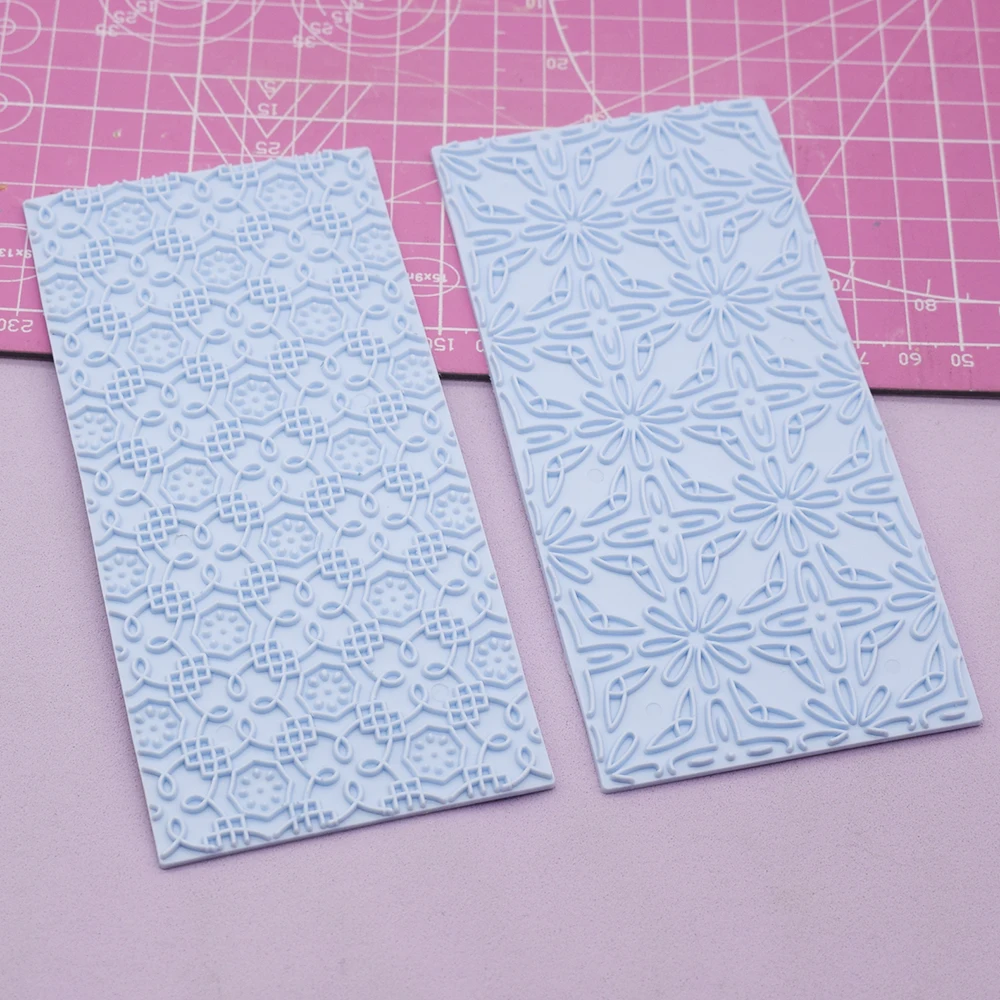 Embossed Pattern Texture Mat for Clay Crafting and Pottery