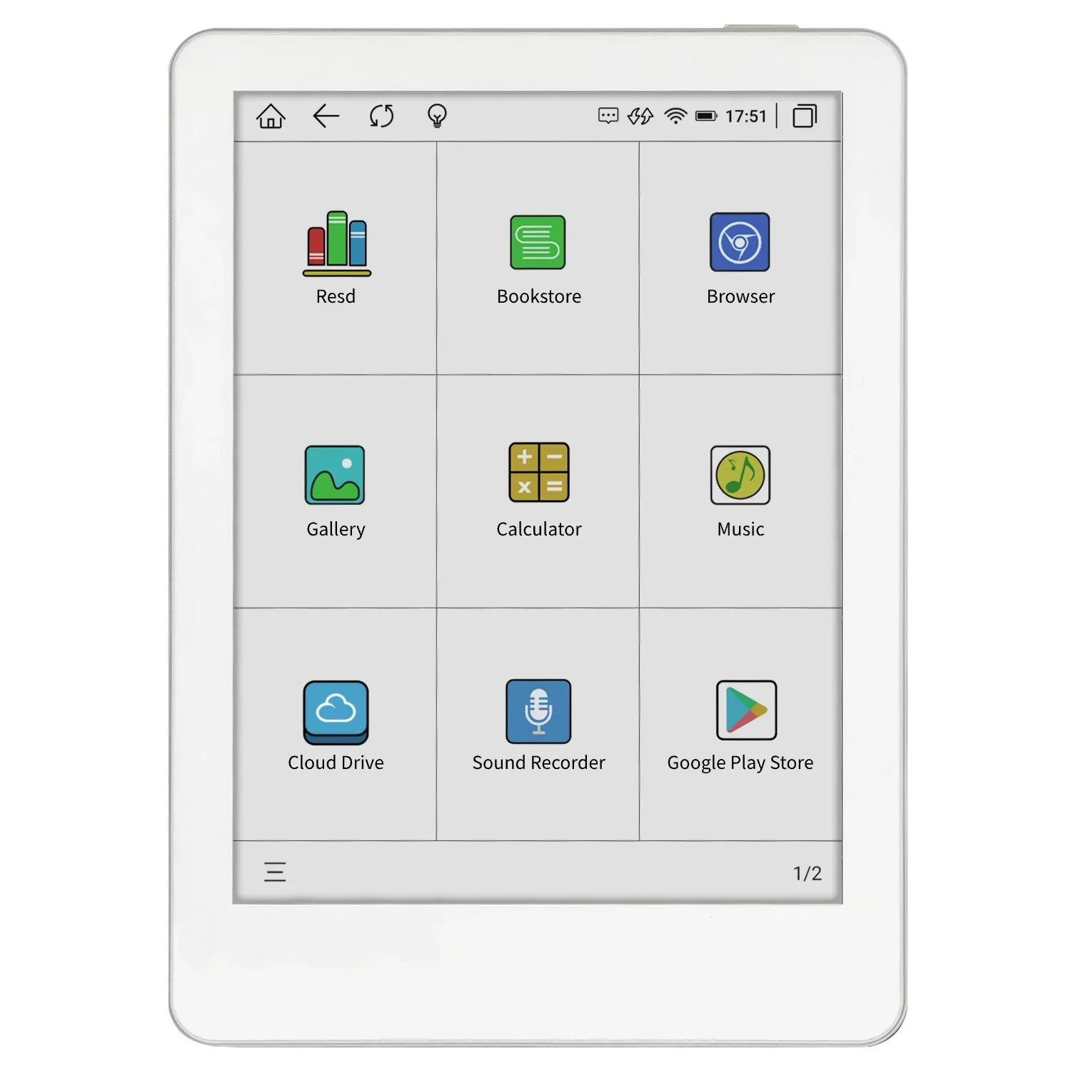 Meebook M6C Color E-reader Book 6" Android 11 Kaleido3 3GB RAM 32GB ROM TF Card Slot ebook reader