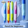 M&G Excellent Grip Automatic Pencil for Primary School Students 0.9mm Bold Writing Continuous Core Automatic Pencil 2