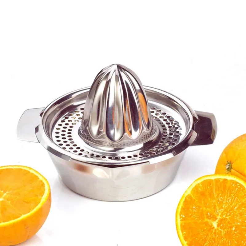 

Lemon Squeezer Hand Press Juicer Stainless Steel Manual Mini Fruit Orange Kitchen Tools Items