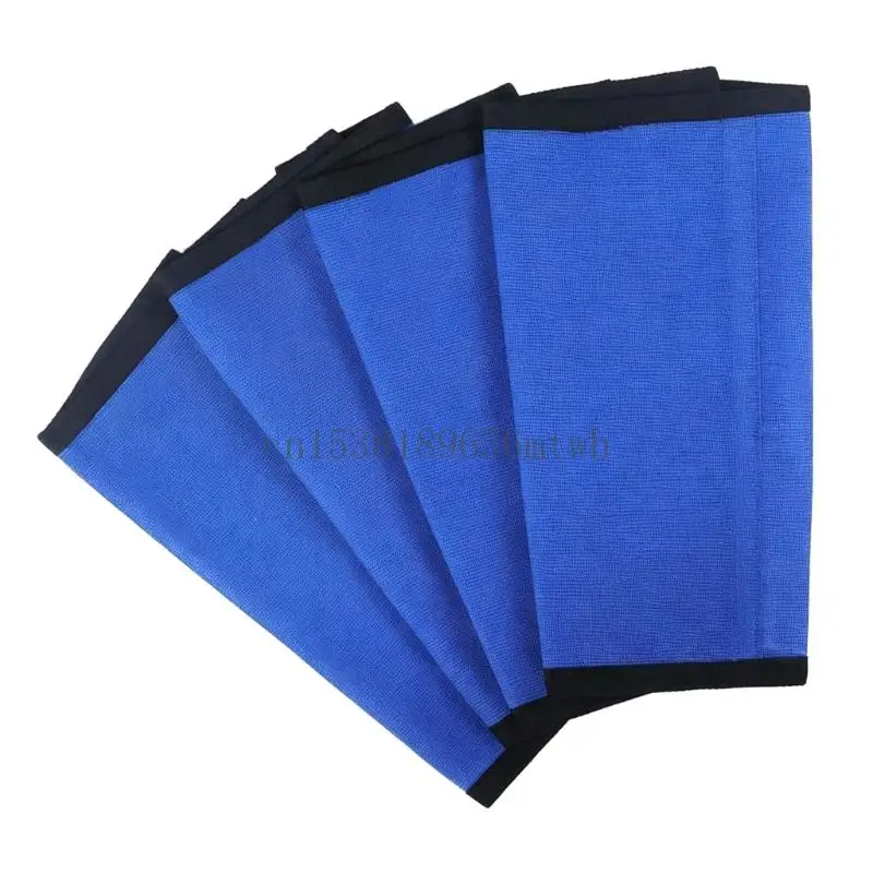 4Pcs 말 플라이 부츠 소프트 메쉬 패브릭 조정 가능한 말 다리 보호대 흠집을 방지하고 여름에 다리를 시원하게 유지하기 위해 포장 B03D