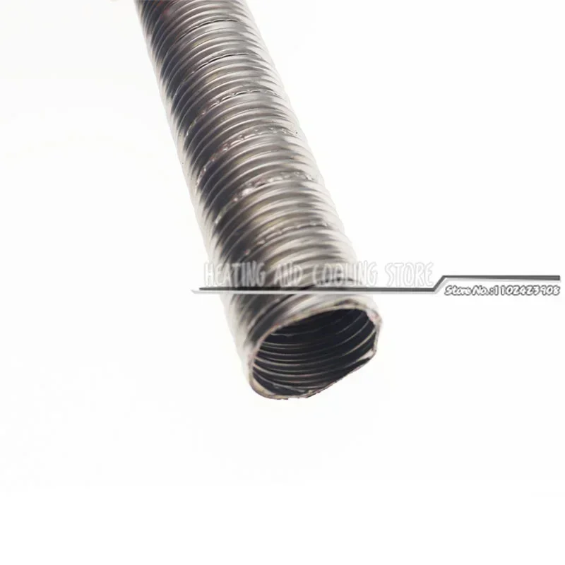 Diesel Heater Exhaust Pipe 60-300cm 22mm Double Layer Stainless Steel Tube Gas Vent Hose For Car Caravan Camper