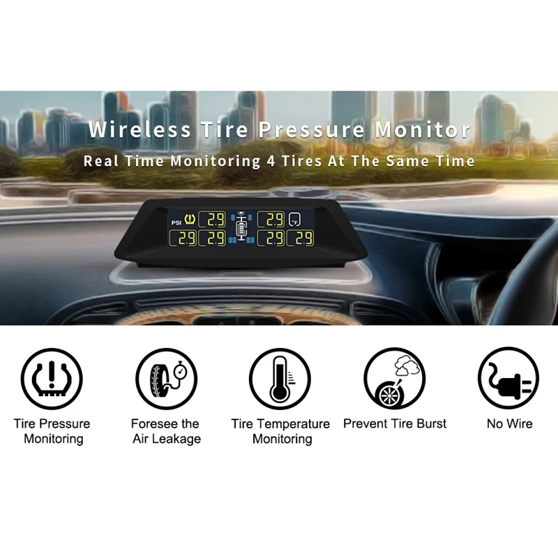 ڵ TPMS ¾籤 Ÿ̾ з ͸ ý, LCD ÷ ũ, ǽð Ÿ̾  ܺ , ڵ Ʈ