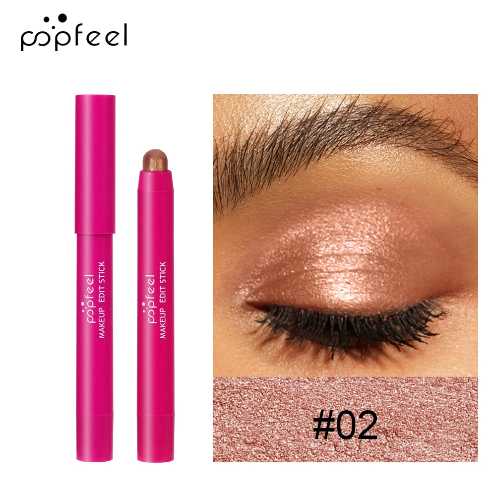 POPFEEL Cream Eyeshadow Stick, Waterproof, Long-wear, High Pigmented 5