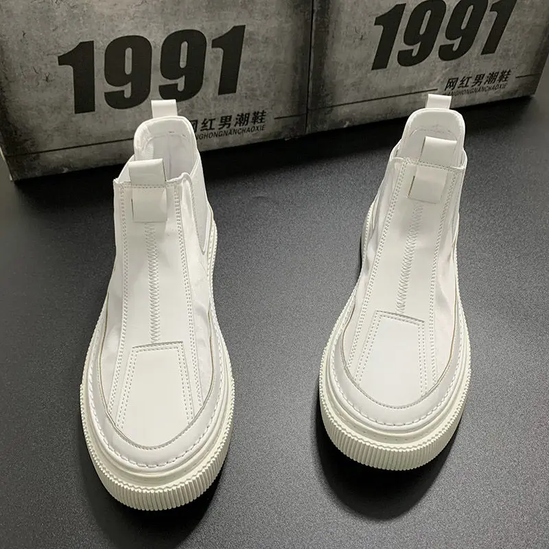 2022 Zomer Trend Sociale Fashion Board Schoenen Trendy Mannen Netto Rood  Met Hetzelfde Casual High-Top Sneakers mannen Schoenen _ - AliExpress Mobile