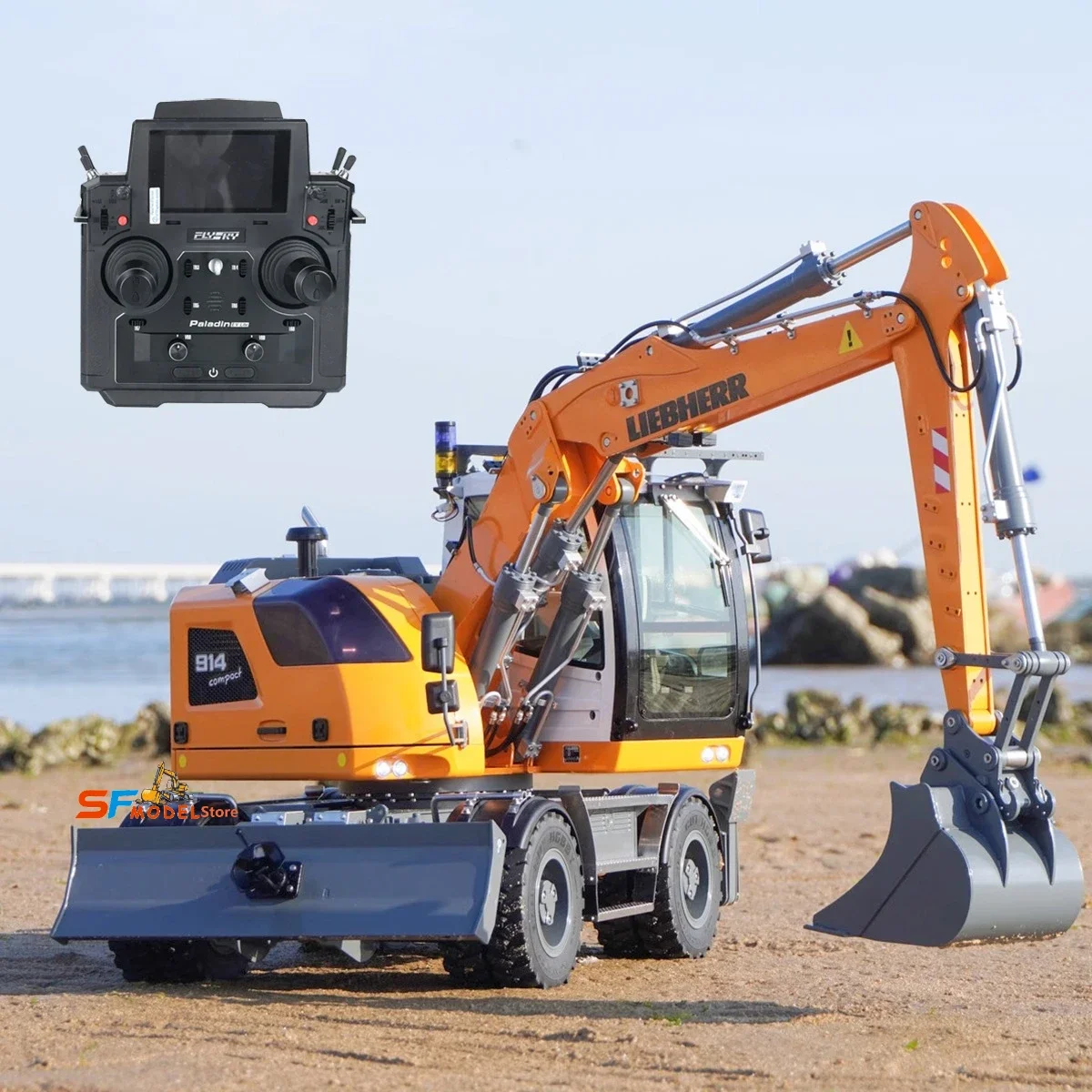 アートローラー 一式  エレクトレイマン製 RC Hydraulic Excavator Short Tail Model 914 1/14
