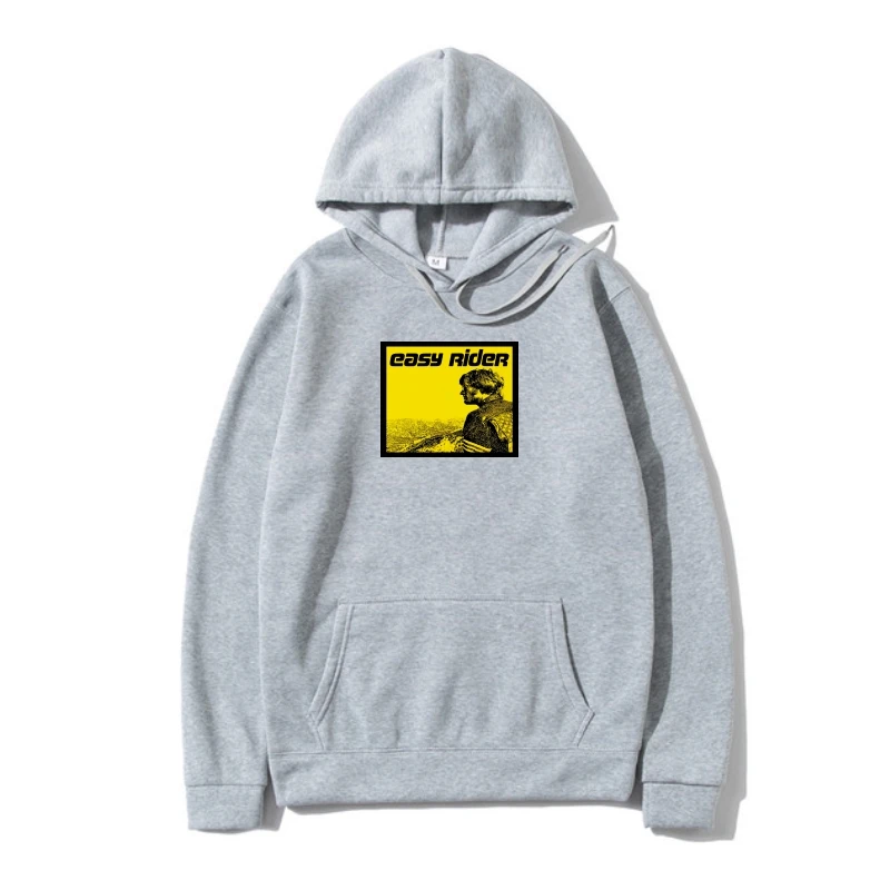 

Easy Riders Cul Classic Movie Yellow Ar Men (Woman Available) Outerwear White Unisex Men Women Hoody