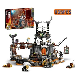 Blocs de construction avec figurines, série 2020, crâne, magicien, Dungeon, Cole saison 12 14, modèle classique, 71722 ensembles de jouets en briques à monter soi même 