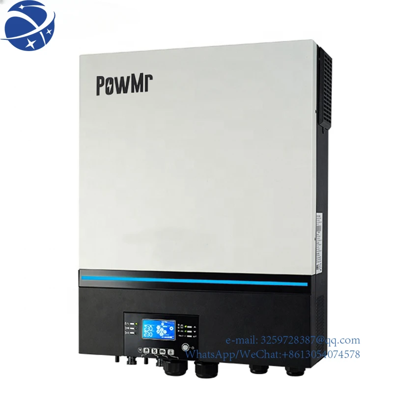 

YYHC 8KW 48V 230V Solar Hybrid Charger Inverter Parallel Built-in 80A MPPT PV Charge Controller 8000W WIFI Functio