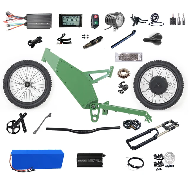 KEYU F3 enduro ebike kit stelath bomer fully ebike kit 48V 3000W