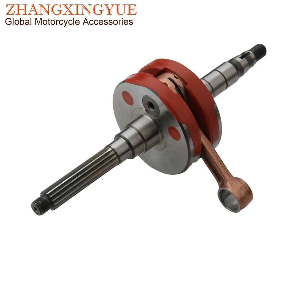 Scooter Racing Crankshaft For Yamaha Bws Axis Aerox 100 Nitro YW Zuma 100cc 4VP Minarelli 2-Stroke Engine motorcycle accessories motorcycle crankshaft
