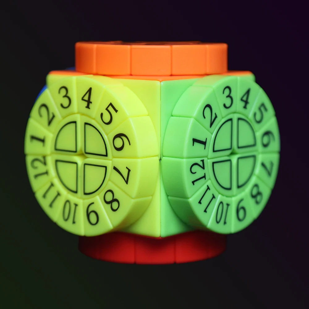 קוביית קסם 2x2x2 מכונת זמן דיגיטלית קוביית מירוץ להקלה מתח פאזל מקצועי משחק מהיר חלק מתנה לילדים