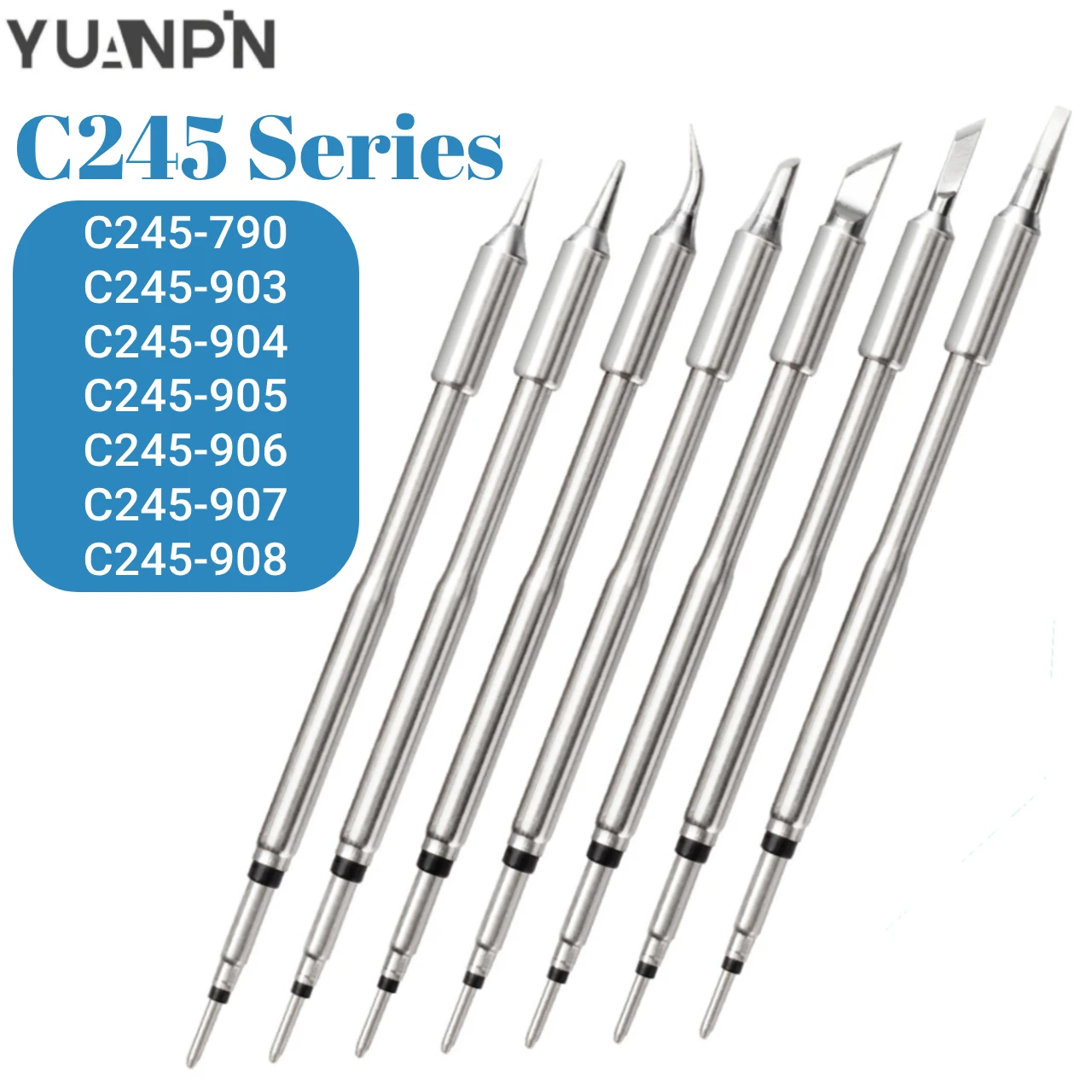 YUANPIN C245 Soldering Iron Tips JBC C245907/908/903/906 Constant Temperature Electric Welding Head soldering iron tips
