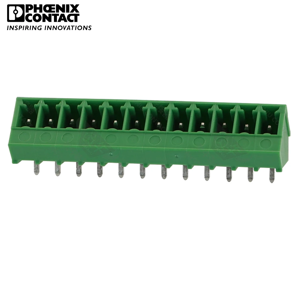 

3.81mm Original Genuine Phoenix Contact Connector PCB Pluggable PLUG-IN Terminal Block 12 Pin SMC 1.5 G 3.81 1827376 8A 160V