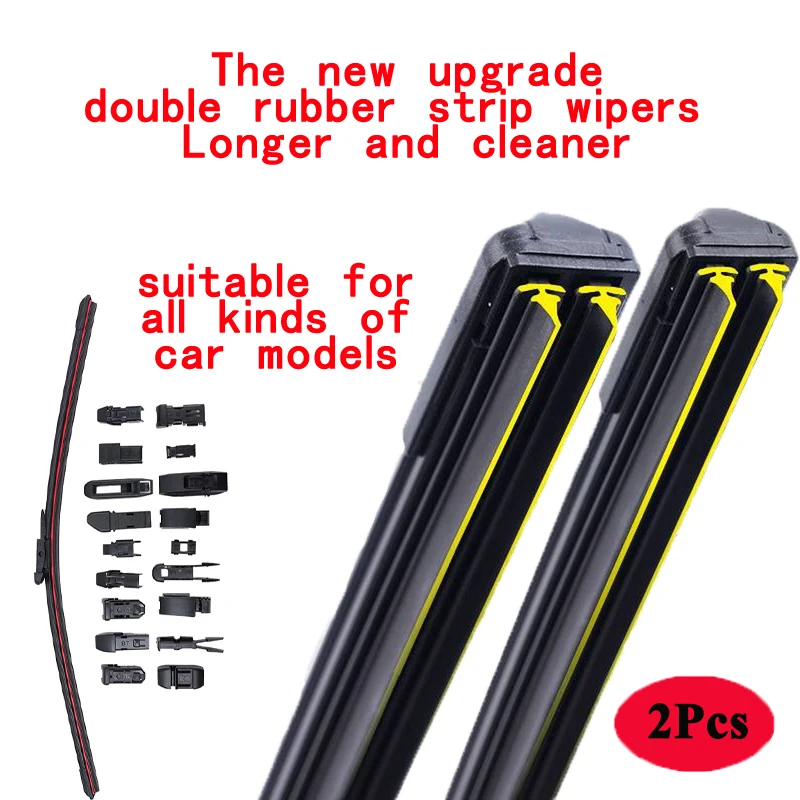 

2x for Hyundai I20 BC3 BI3 2021 2022 Front Rear Set Wiper Blades Cutter Brushes Window Cleaning Auto Replacement Parts U J Hook
