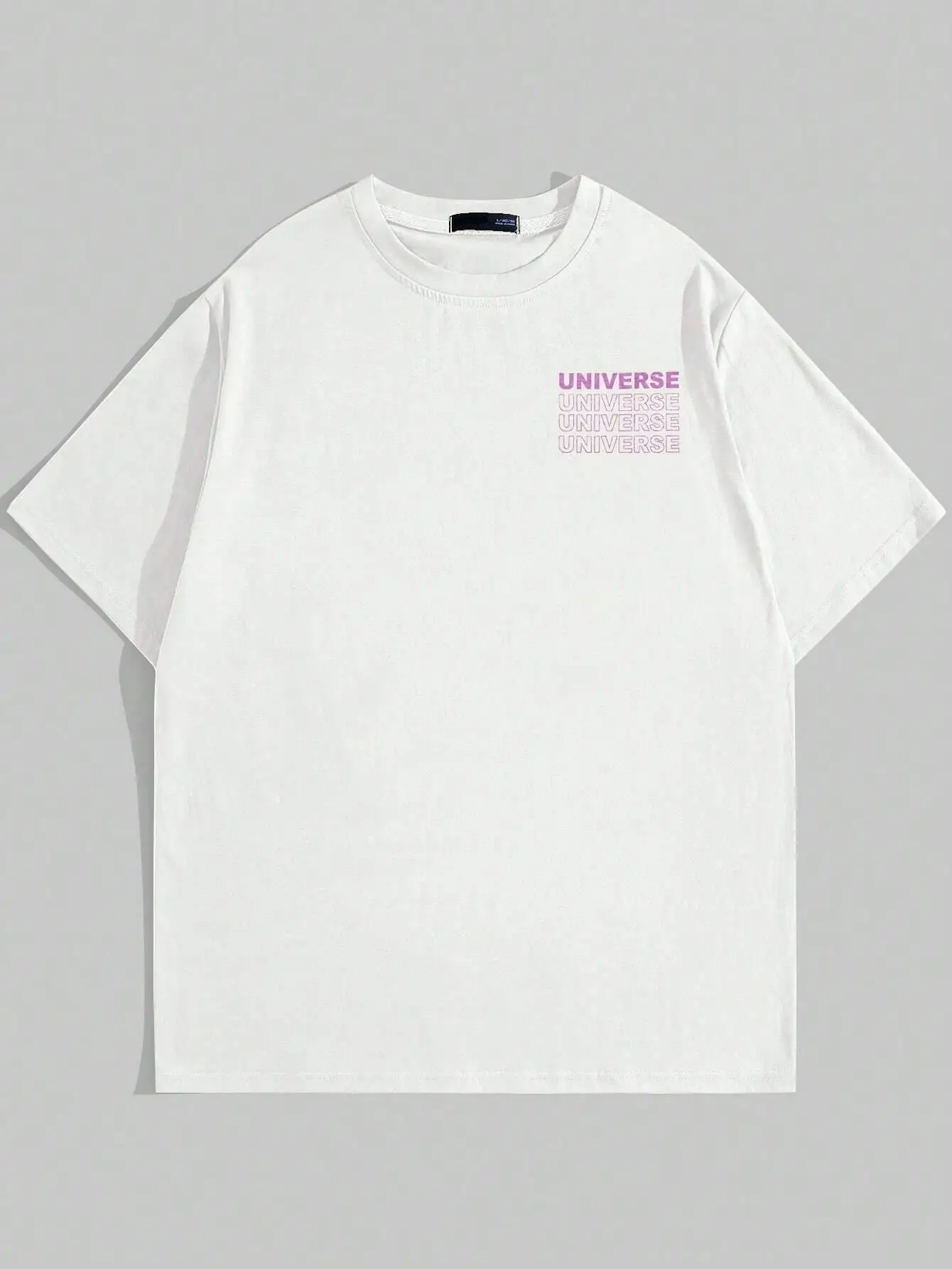 The Secret Of The Big Bang In The Universe Men T Shirts Summer Cotton T-Shirts Comfortable Loose Clothes Hip Hop Street Tees