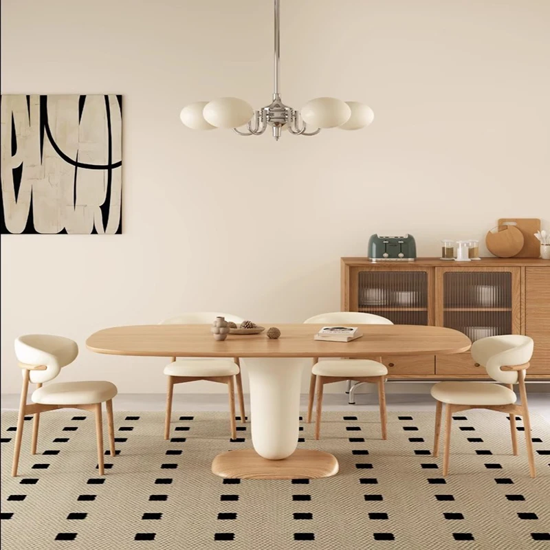 Furniture Games Modern Room Wooden Chairs Dinner Table Glass Dining Dressing Small Kitchen Tables Space Saving Meble Coffee