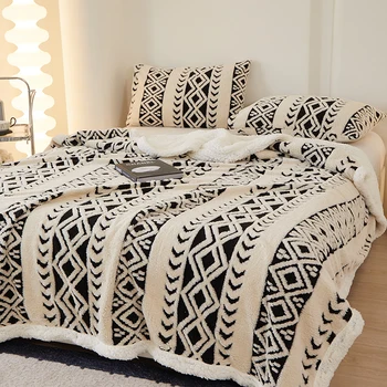 Bohemian Jacquard Throw Blanket 1