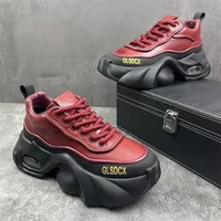 Men's Sneakers 2025 Spring Autumn Fashion Casual Shoes Comfort Platform Running Shoes Luxury Height Increased Vulcanize Footwear 2