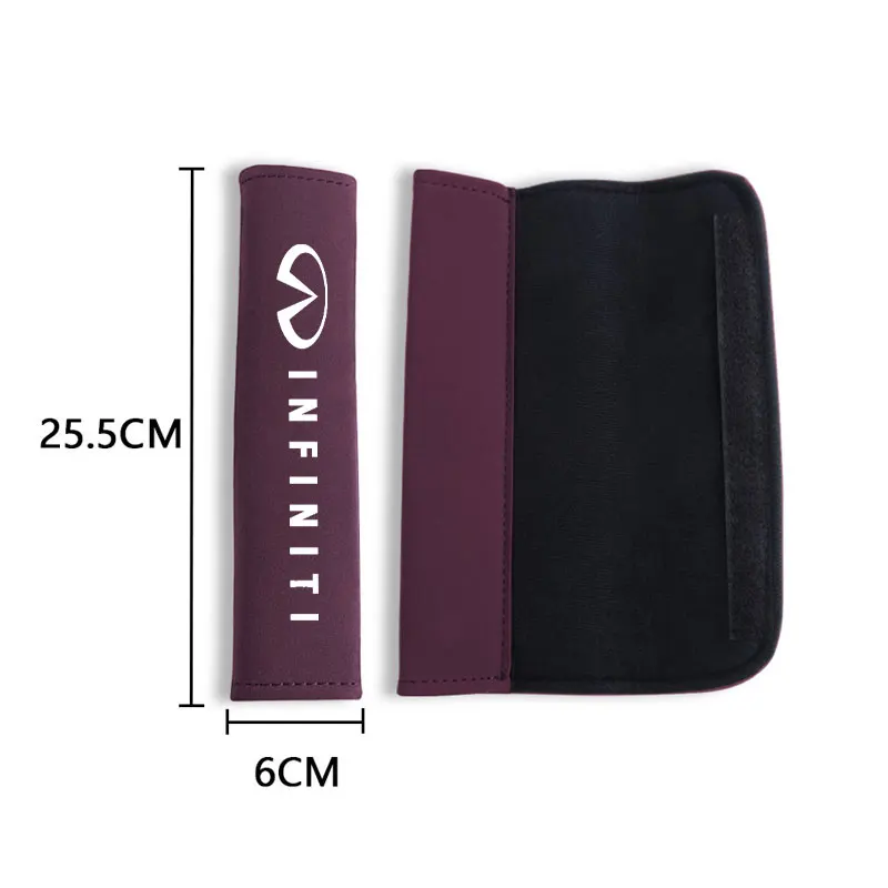 Automobile Practical Safety Belt Shoulder Pad For Infiniti FX35 Q50 Q30 ESQ QX50 QX60 QX70 EX JX35 G35 G37 EX3 Accessories