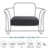 1/3/6 pcs Waterproof Chair Sofa Seat Cushion Slipcovers Couch Cushion Cover Stretch Furniture Protector for Kids, Pets 3
