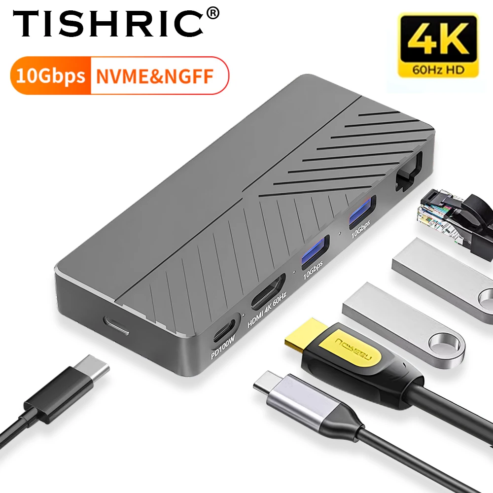 tishric-m2-ssd-case-nvme-ngff-dual-protocol-multifunctional-hard-drive-cases-compatible-with-2230-2242-2260-2280-m2-ssd-solid