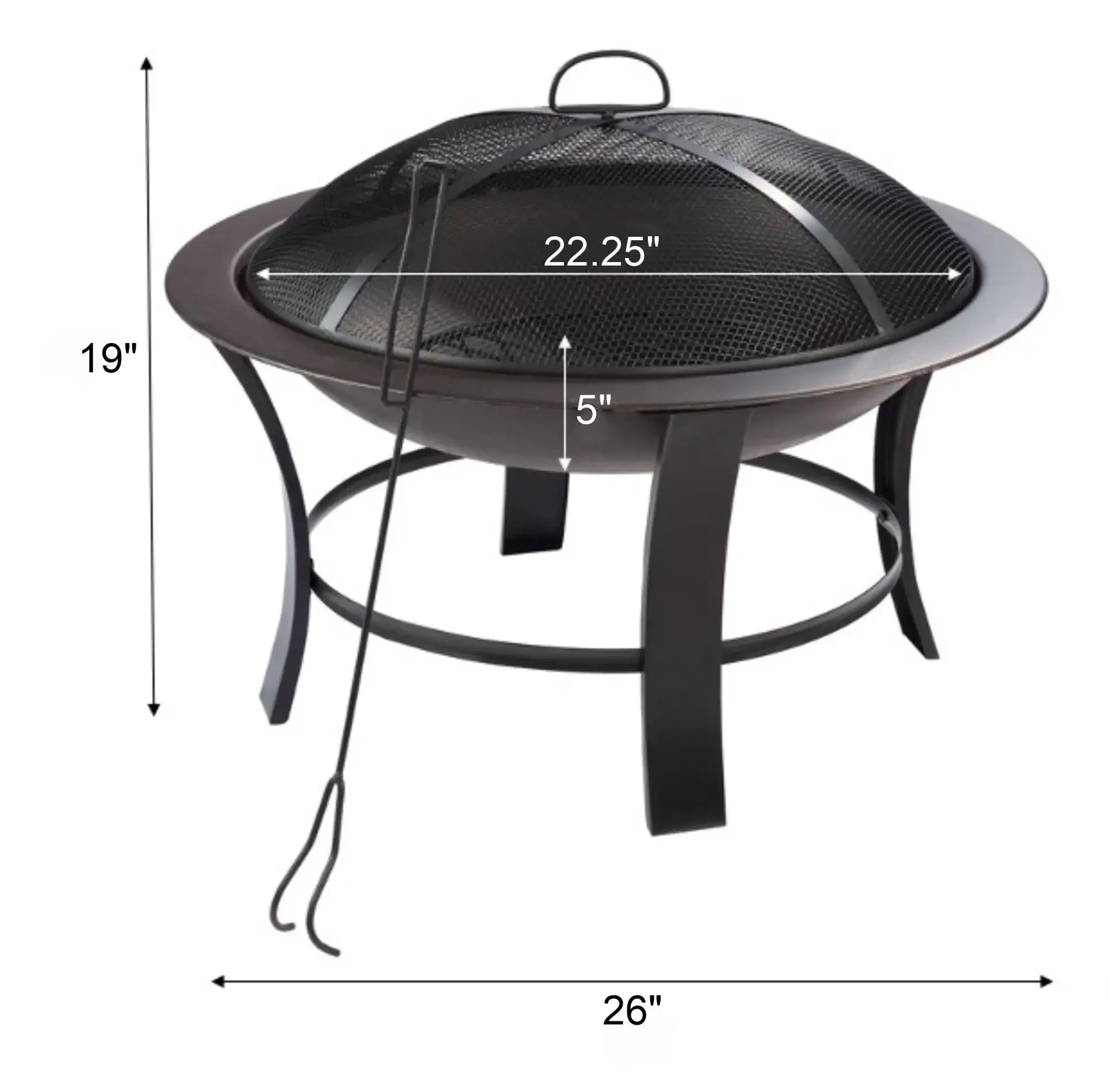 Wood-Burning Fire Pit 2