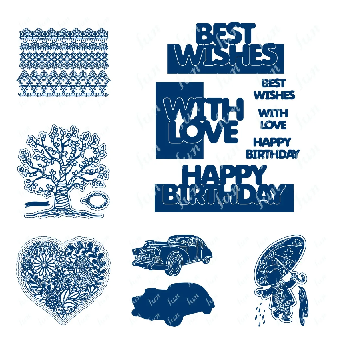 

Hot Sale Floral Heart Metal Cutting Dies Diy Scrapbooking Supplies Crafts Die Cuts Stencils Photo Album Card Decoration Embossed