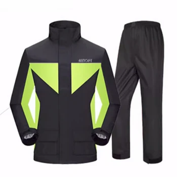 남녀공용 슈퍼 방수 비옷, 오토바이 골프 낚시 비옷 및 바지, 불침투성 패션 파라 루비아