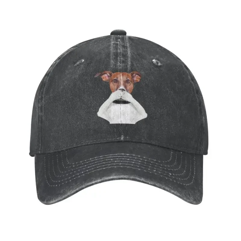 

Classic Unisex Cotton Jack Russell Terrier Meme Baseball Cap Adult Pet Dog Lover Adjustable Dad Hat Women Men Sun Protection