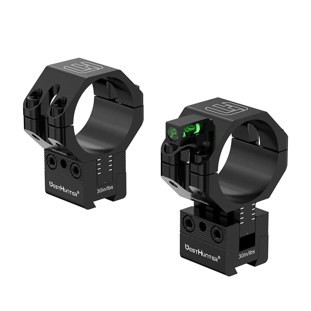 WestHunter Optics MOA And Height Adjustable Dovetail Mounts Dia 30MM Or 34MM Adjust Elevation Scope Rings Fit 11mm Rail