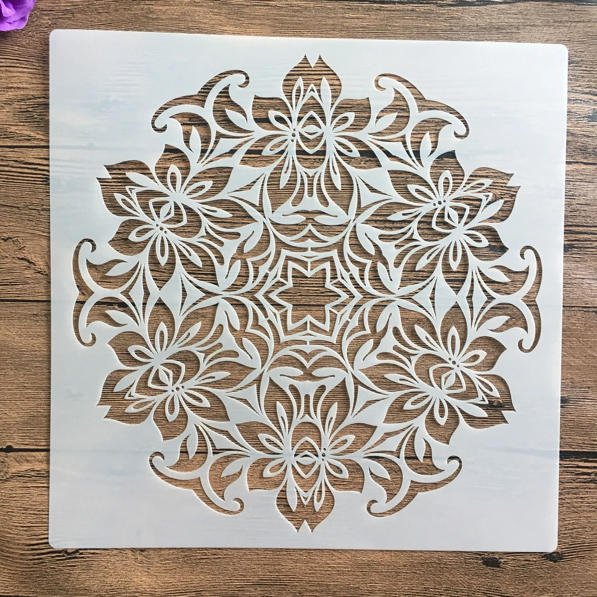 

30 * 30cm Mandala Geometry DIY Layering Stencils Wall Painting Scrapbook Coloring Embossing Album Decorative Template for walls