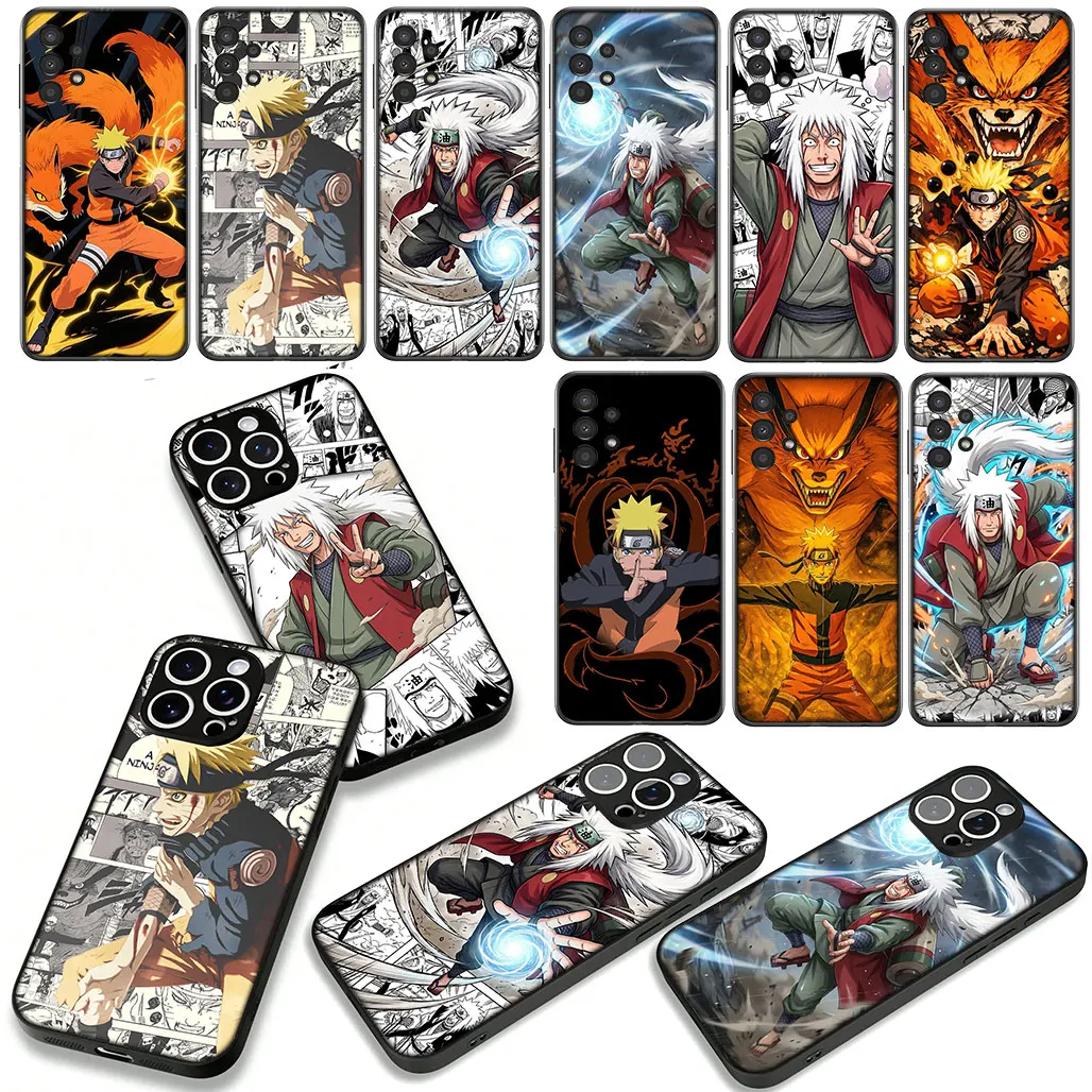 Cartoon Jiraiya Naruto Anime Phone Cover