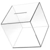 Transparent Money Box Acrylic Coin Bank Compact Saving Pot Home Accessories Desktop Piggy Bank Children Saving Container 6