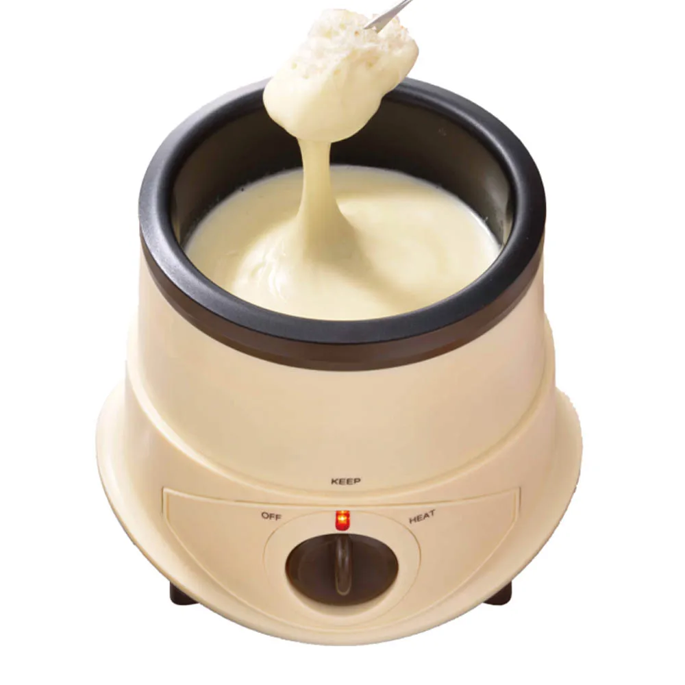 Electric Mini Chocolate Fondue Maker Sets Wax Warmer Party Cheese Melting Pots With Melting Pot with CE/ROHS/LFGB/ETL Approval 3