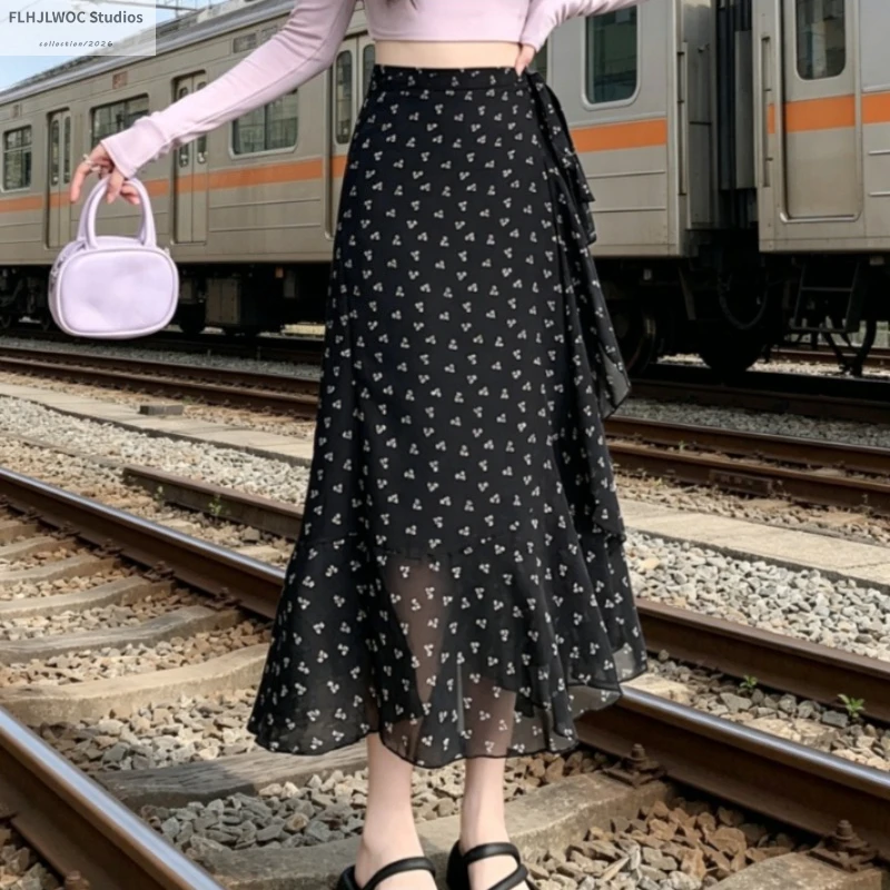 ตัวเลือกสินค้า เสื้อวันพีซสุดชิค ลายดอกไม้หวานโรแมนติก