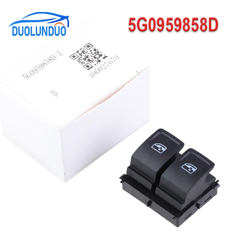 

New Hight Quality Car Accessories 5G0959858D 5G0959858F Power window single switch for VW Campmob Multivan Golf Mk 7 Cafter