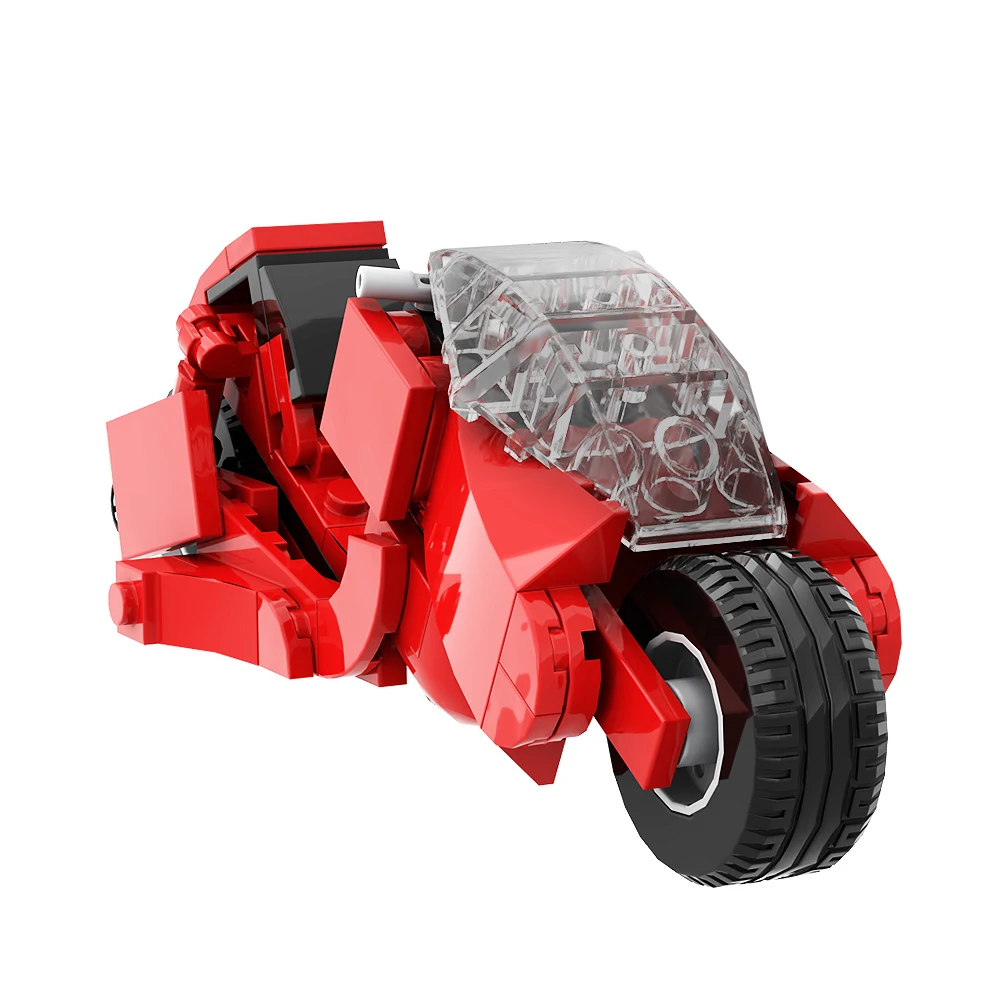 

Gobrick MOC аниме фильмы акирад город скоростной мотоцикл набор строительных блоков персонаж экшн-фигурки Образовательные Кирпичи игрушки для детей