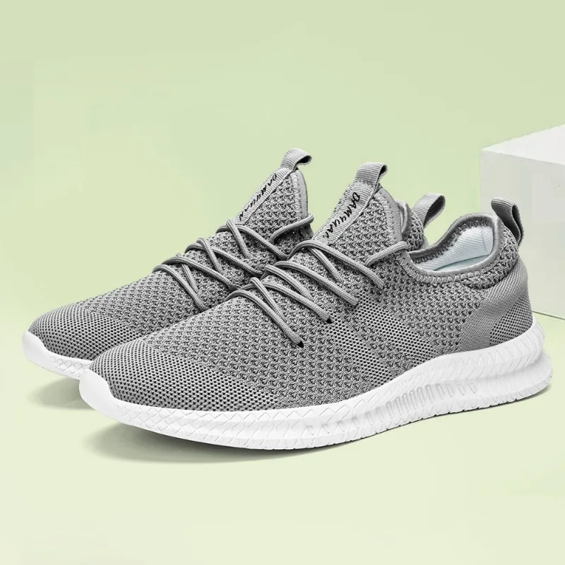 Damyuan Women's Sneaker New Fashion Breathable Trainers Comfortable Sneakers Mesh Lace Up Women's Tennis Footwear